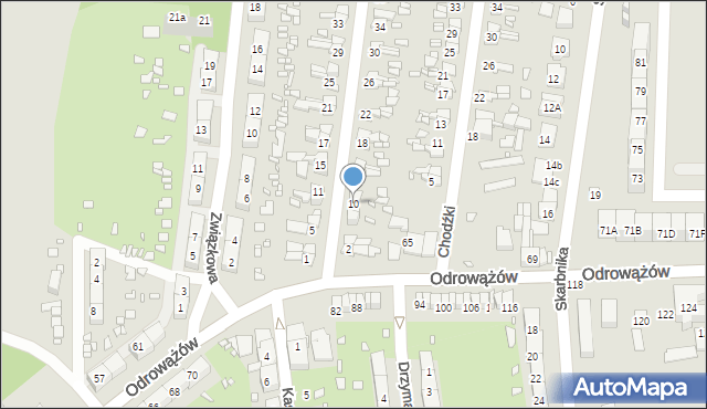 Gliwice, Szybowa, 10, mapa Gliwic