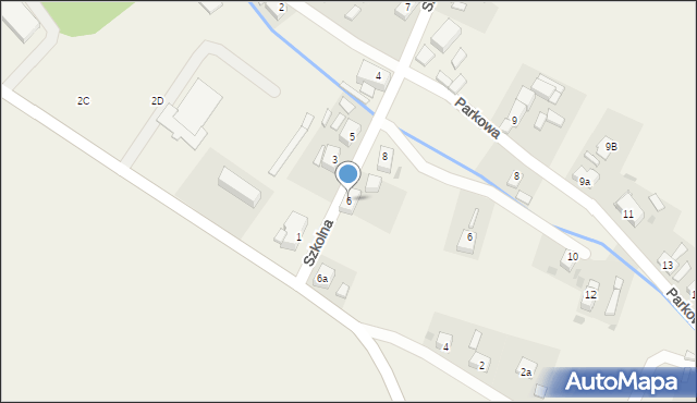 Goczałków, Szkolna, 6, mapa Goczałków