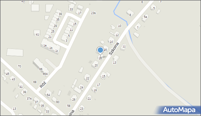 Gogolin, Szkolna, 18, mapa Gogolin