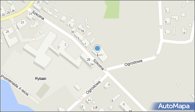 Golczewo, Szkolna, 9, mapa Golczewo