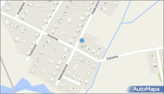 Gołotczyzna, Szkolna, 8, mapa Gołotczyzna