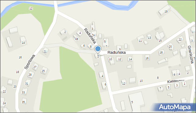 Goręczyno, Szkolna, 2, mapa Goręczyno