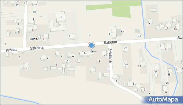 Gorzów, Szkolna, 16, mapa Gorzów