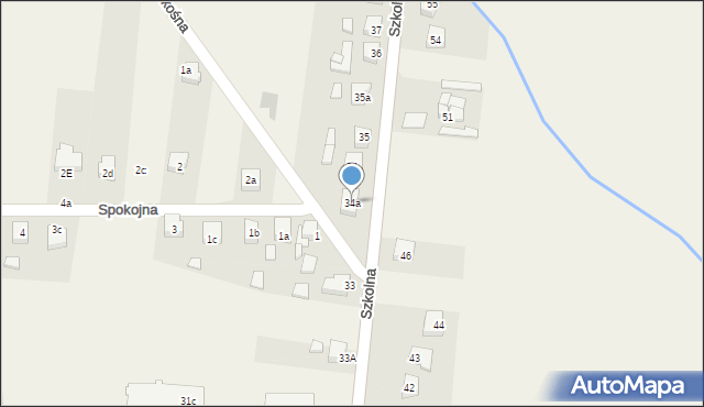 Gorzyce Wielkie, Szkolna, 34a, mapa Gorzyce Wielkie