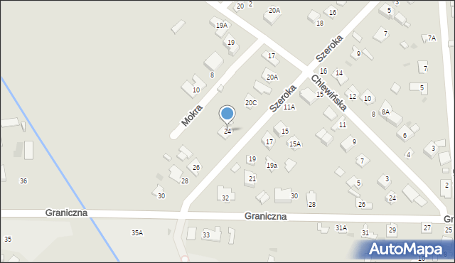 Grodzisk Mazowiecki, Szeroka, 24, mapa Grodzisk Mazowiecki