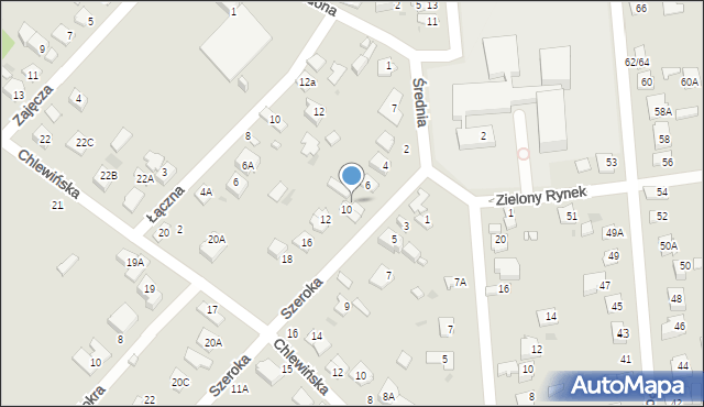 Grodzisk Mazowiecki, Szeroka, 8, mapa Grodzisk Mazowiecki