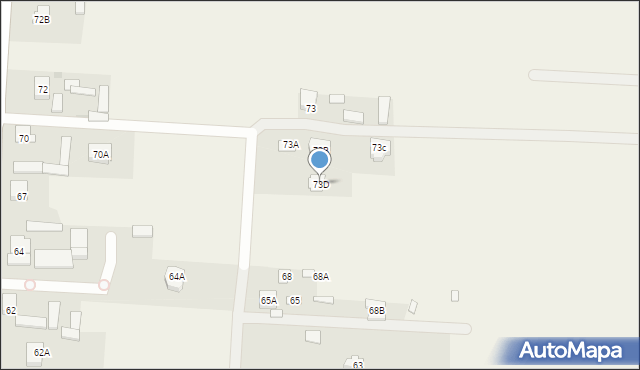 Guzowatka, Szlachecka, 1, mapa Guzowatka