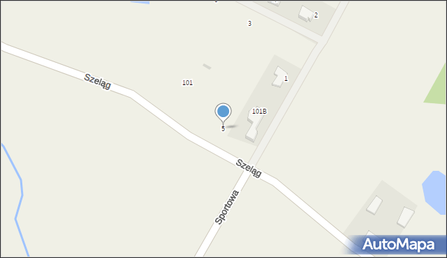 Idzbark, Szeląg, 5, mapa Idzbark