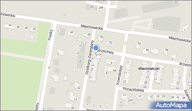 Inowrocław, Szelburg-Zarembiny Ewy, 3, mapa Inowrocławia