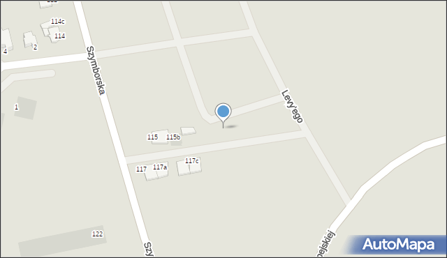 Inowrocław, Szymborska, 115g, mapa Inowrocławia