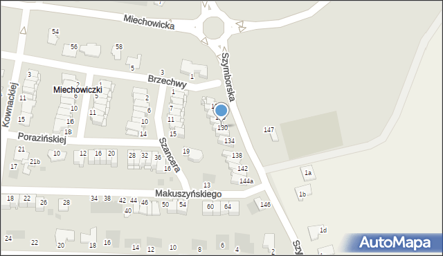 Inowrocław, Szymborska, 130, mapa Inowrocławia