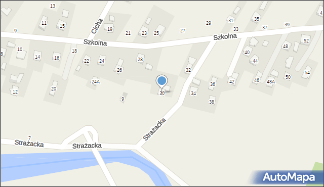 Iskrzynia, Szkolna, 30, mapa Iskrzynia