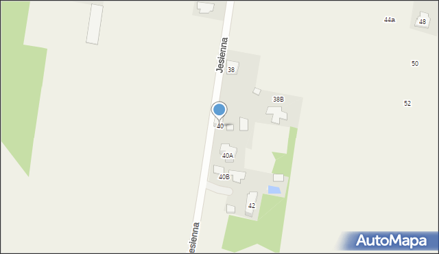 Izabelin, Szkolna, 40, mapa Izabelin