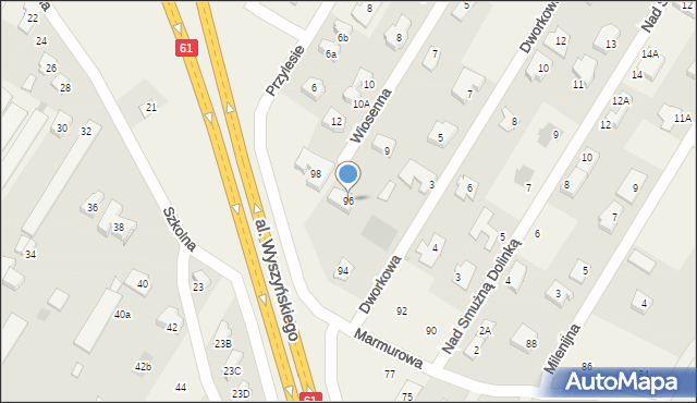 Jabłonna, Szkolna, 111, mapa Jabłonna