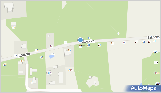 Janinów, Szkocka, 27, mapa Janinów