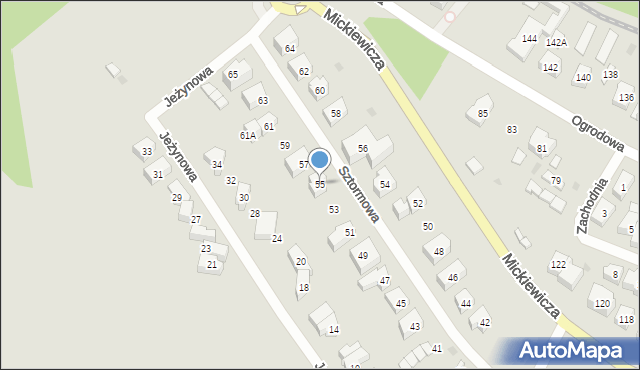 Jastarnia, Sztormowa, 55, mapa Jastarnia
