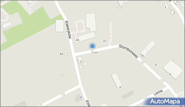 Jaworzno, Szymborskiej Wisławy, 21, mapa Jaworzno