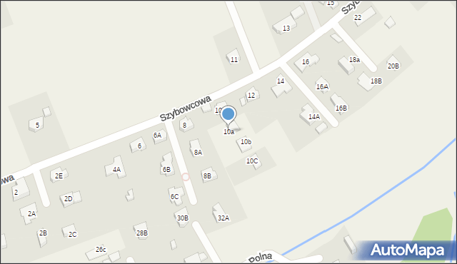 Jeżów Sudecki, Szybowcowa, 10a, mapa Jeżów Sudecki