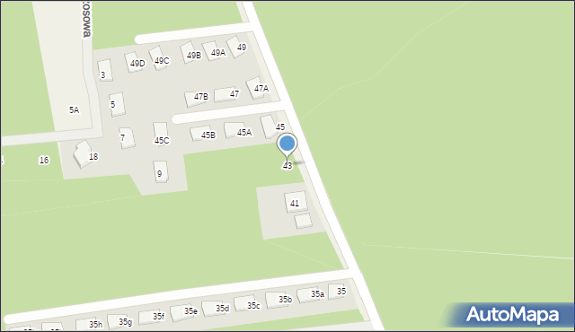 Kałuszyn, Szkolna, 43, mapa Kałuszyn