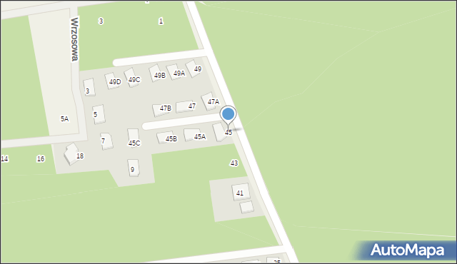 Kałuszyn, Szkolna, 45, mapa Kałuszyn