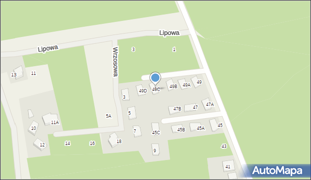 Kałuszyn, Szkolna, 49C, mapa Kałuszyn