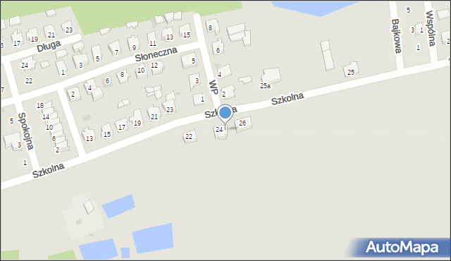 Kamień Krajeński, Szkolna, 24A, mapa Kamień Krajeński