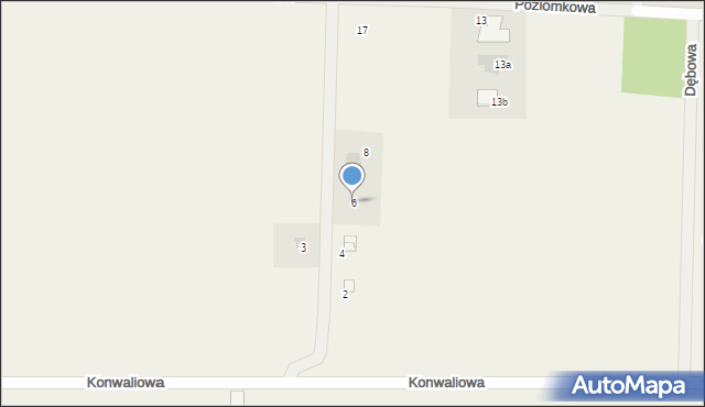 Kamieńczyk, Szmaragdowa, 6, mapa Kamieńczyk