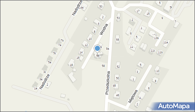 Kamieniec Wrocławski, Szkolna, 56, mapa Kamieniec Wrocławski