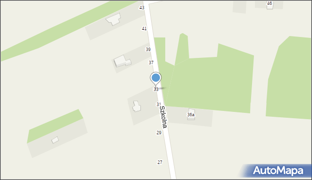 Kamionna, Szkolna, 33, mapa Kamionna