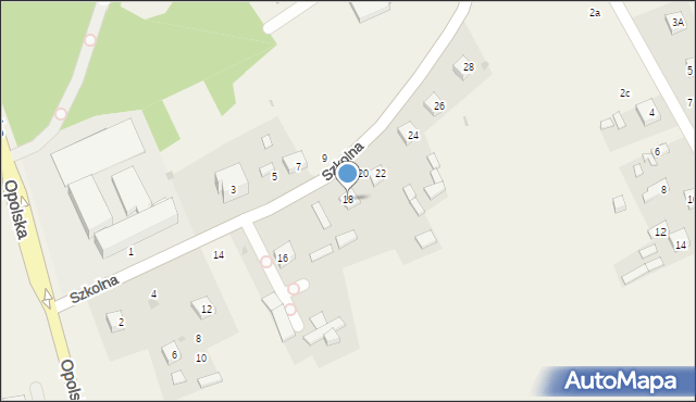 Karczmiska Pierwsze, Szkolna, 18, mapa Karczmiska Pierwsze
