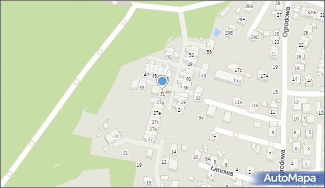 Katowice, Szojdy, 31, mapa Katowic