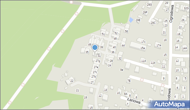 Katowice, Szojdy, 33, mapa Katowic
