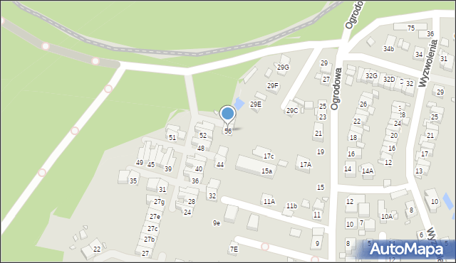 Katowice, Szojdy, 56, mapa Katowic