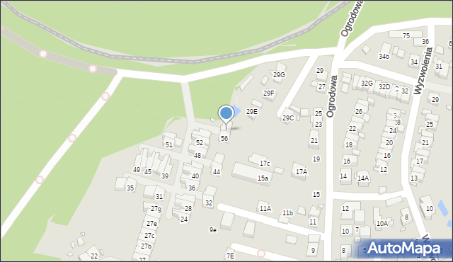 Katowice, Szojdy, 58, mapa Katowic