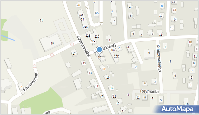 Kaźmierz, Szamotulska, 20, mapa Kaźmierz