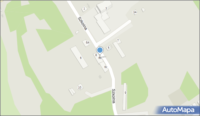 Kędzierzyn-Koźle, Szkolna, 6b, mapa Kędzierzyna-Koźle