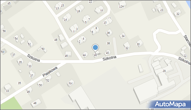 Kiełpino, Szkolna, 42, mapa Kiełpino