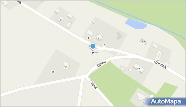 Kleszczewo, Szkolna, 32, mapa Kleszczewo