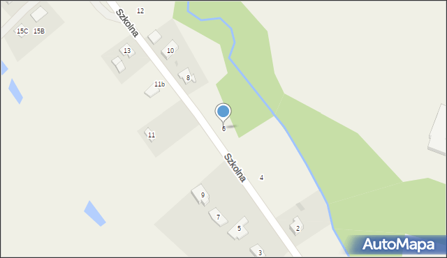 Kleszczewo, Szkolna, 6, mapa Kleszczewo