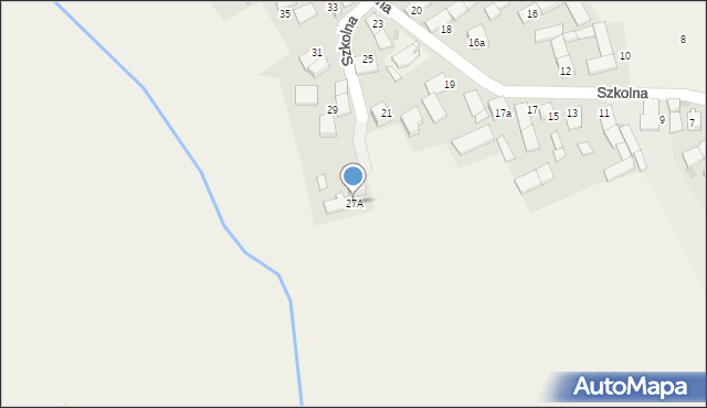 Kobylice, Szkolna, 27A, mapa Kobylice
