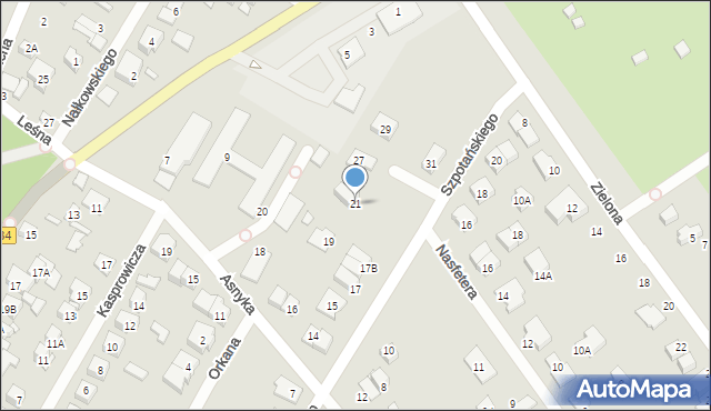 Kobyłka, Szpotańskiego Stanisława, 21, mapa Kobyłka