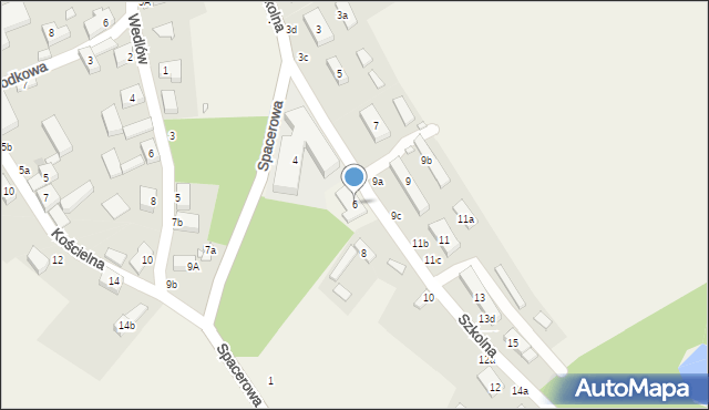 Korytowo, Szkolna, 6, mapa Korytowo