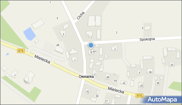 Kosowy, Szkolna, 4, mapa Kosowy