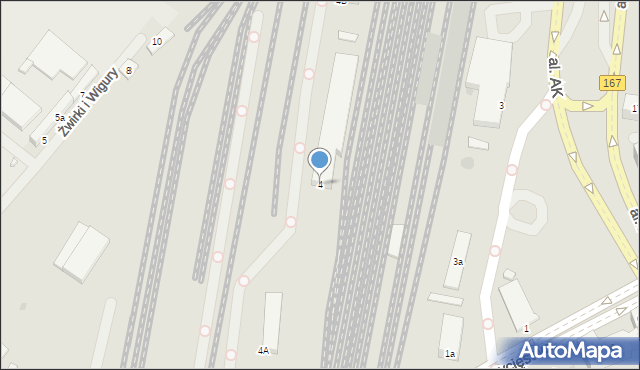 Koszalin, Szczecińska, 4, mapa Koszalina