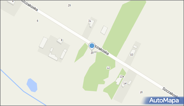 Kotorydz, Szczakoska, 10, mapa Kotorydz
