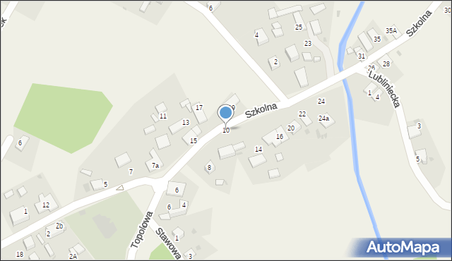 Koty, Szkolna, 10, mapa Koty