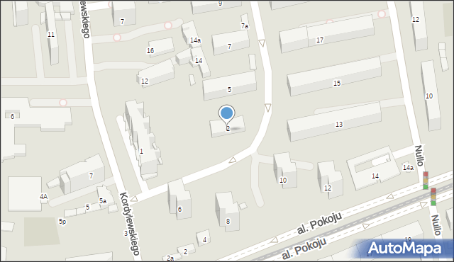 Kraków, Szafera Władysława, prof., 2, mapa Krakowa