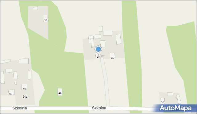 Kukawki, Szkolna, 42, mapa Kukawki