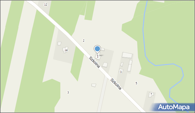 Kuklówka Radziejowicka, Szkolna, 1, mapa Kuklówka Radziejowicka