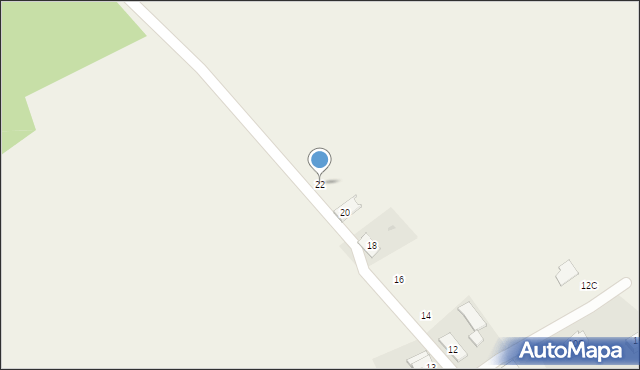 Kunowice, Szkolna, 22, mapa Kunowice